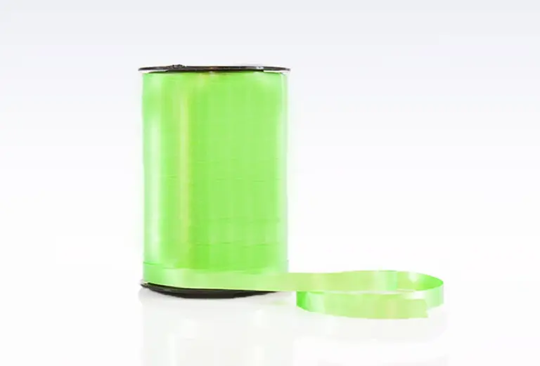 Gavebånd Poly 10 mm glat farve 38 lime