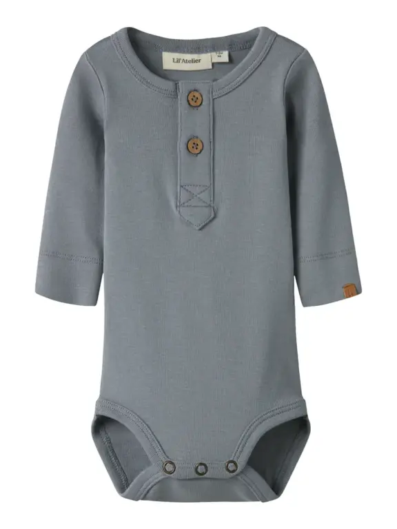 Geo Lom Langærmet Slim Body - Tradewinds - 56