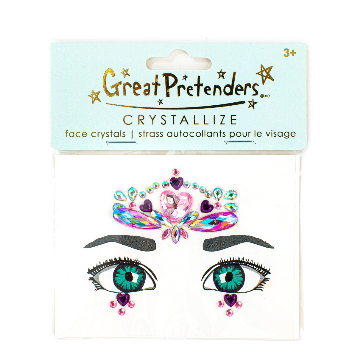 Great Pretenders | Ansigtskrystaller - Hjerter