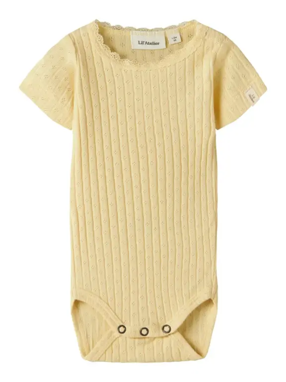 Haldis Kortærmet Slim Body - Sunlight - 80