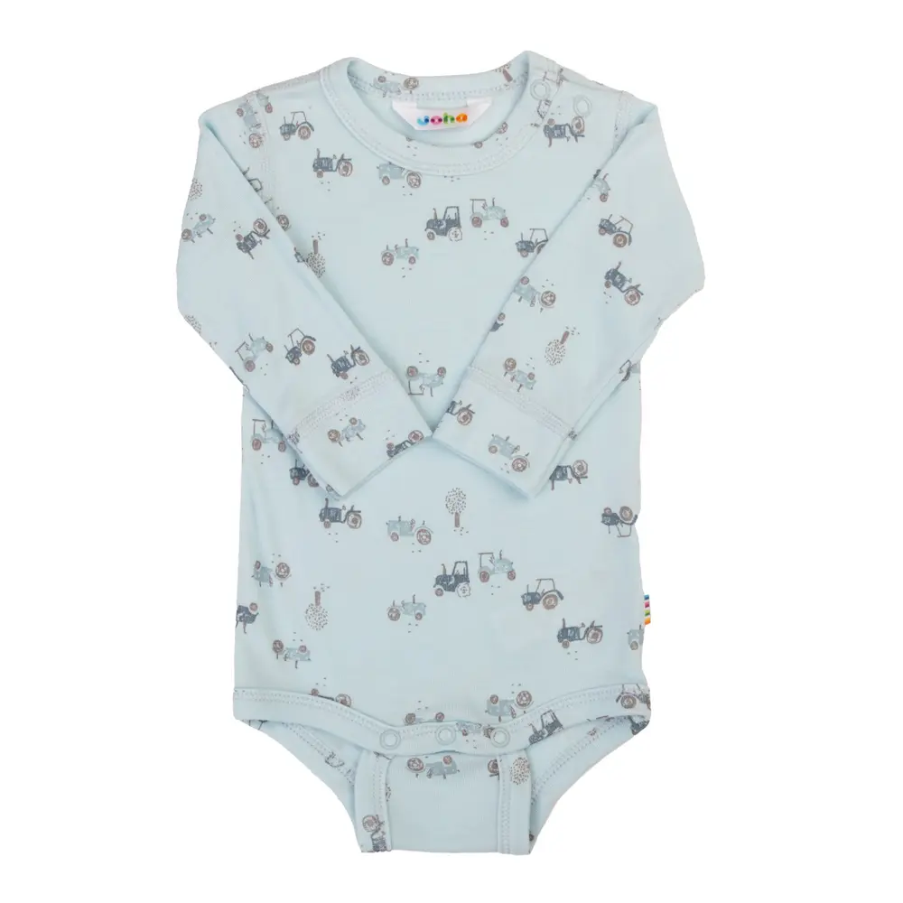 Langærmet Body - Light blue - 70