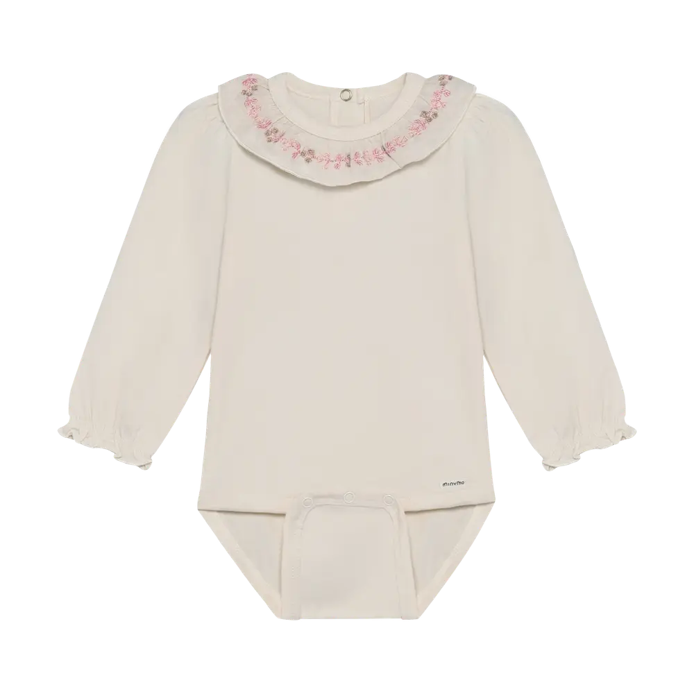 Langærmet Body - White Swan - 62