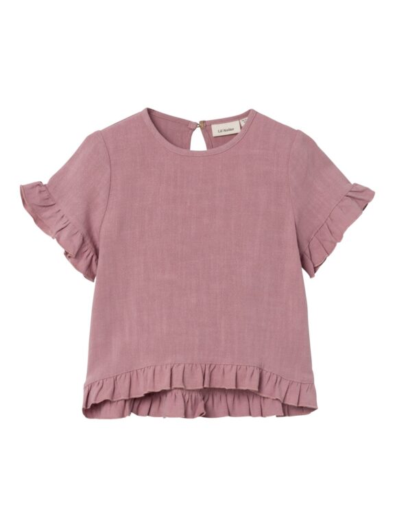 Lil Atelier Dolie Loose Shirt - Nostalgia Rose - 92 cm Lil Atelier Dolie Loose Shirt - Nostalgia Rose - 92 cm