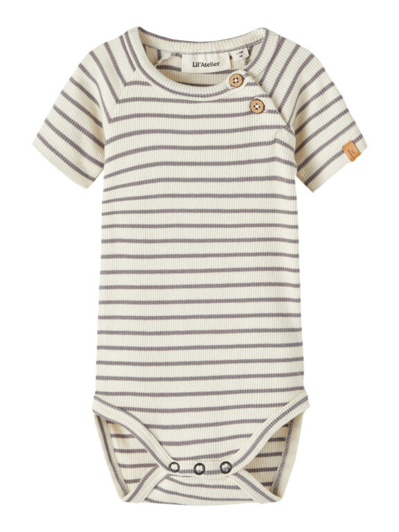 Lil Atelier Gago Slim Body - Frost Gray - 56 cm
