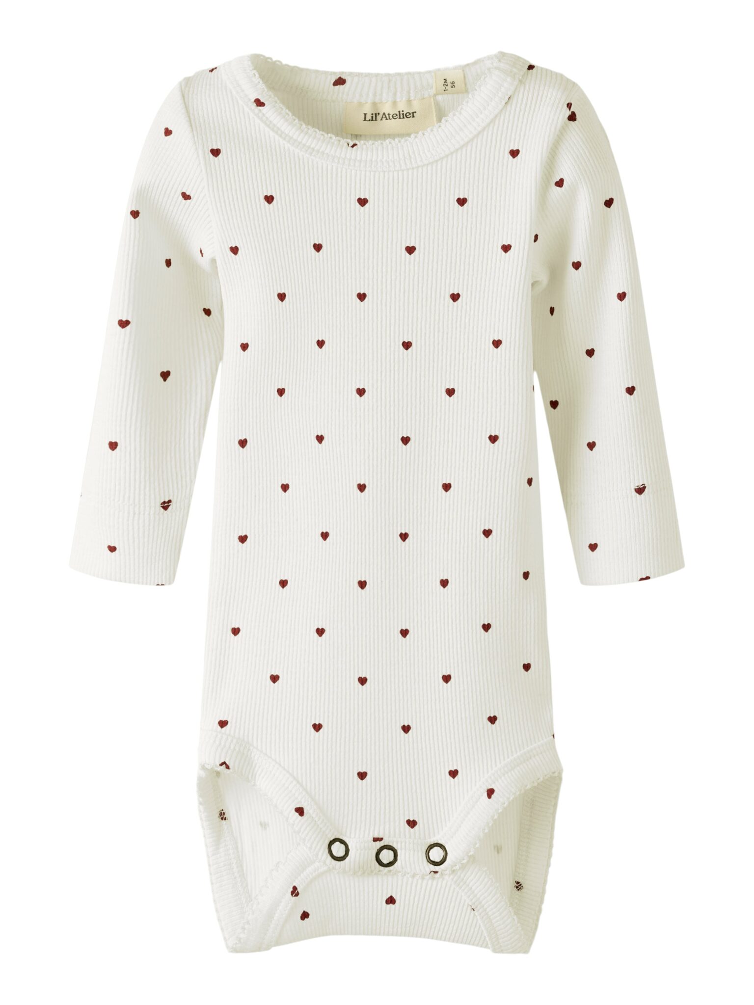 Lil Atelier Gago Slim Body NOOS - Coconut Milk Heart - 56 cm