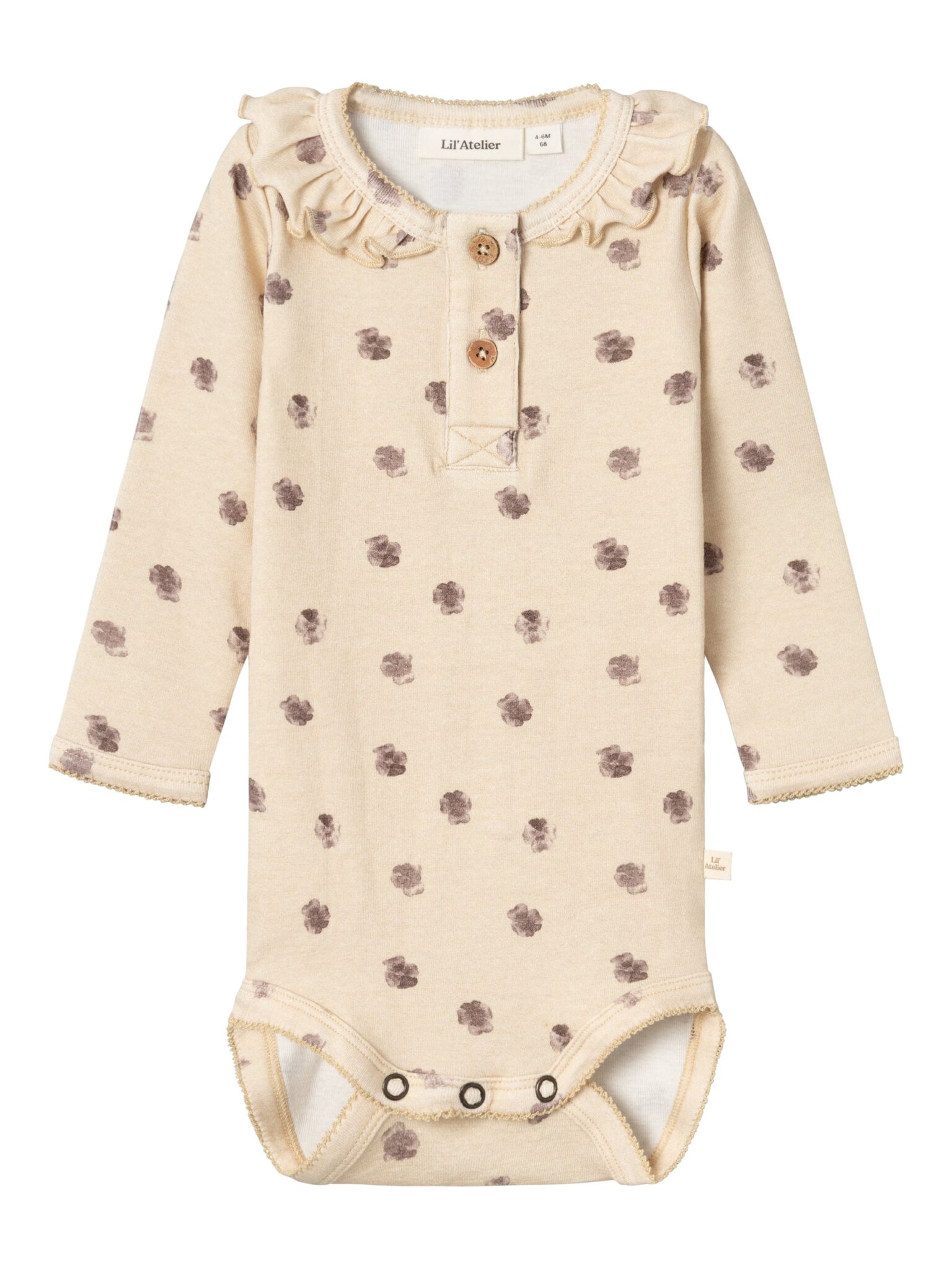 Lil Atelier Gaya Slim Body - Fog - 56 cm