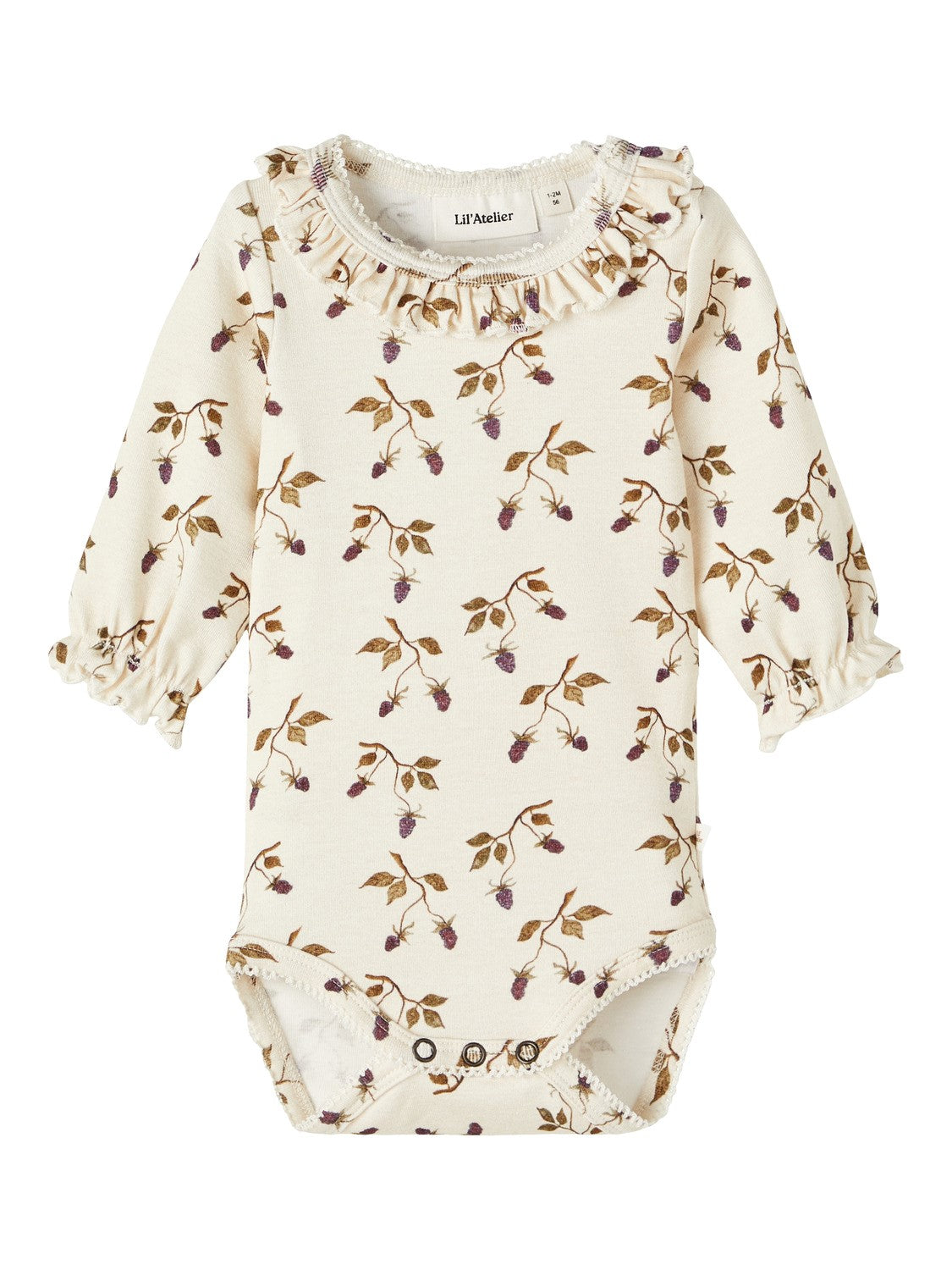 Lil Atelier Gaya Slim Body - Turtledove Berry - 56 cm