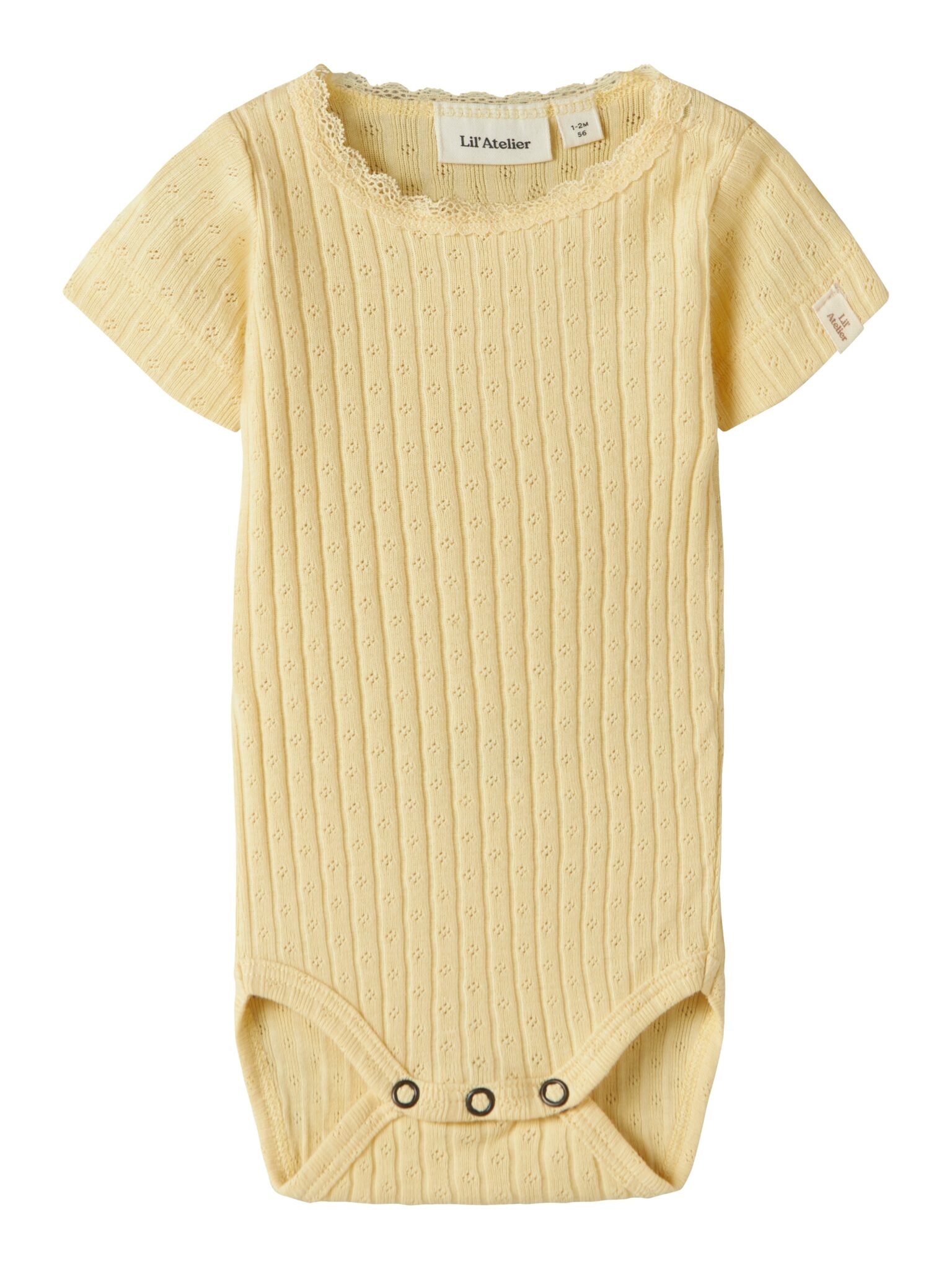 Lil Atelier Haldis SS Slim Body - Sunlight - 56 cm
