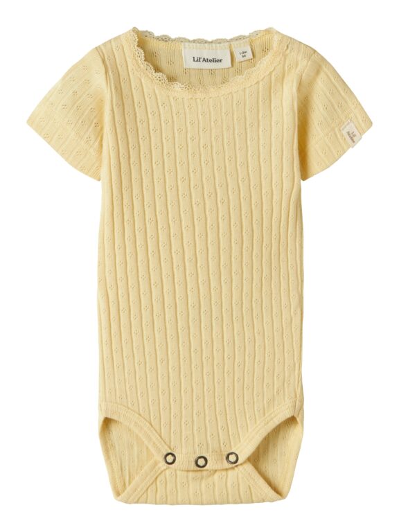 Lil Atelier Haldis SS Slim Body - Sunlight - 56 cm
