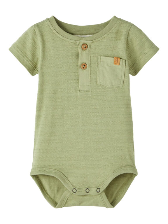 Lil Atelier Hijan Slim Body - Sage - 56 cm