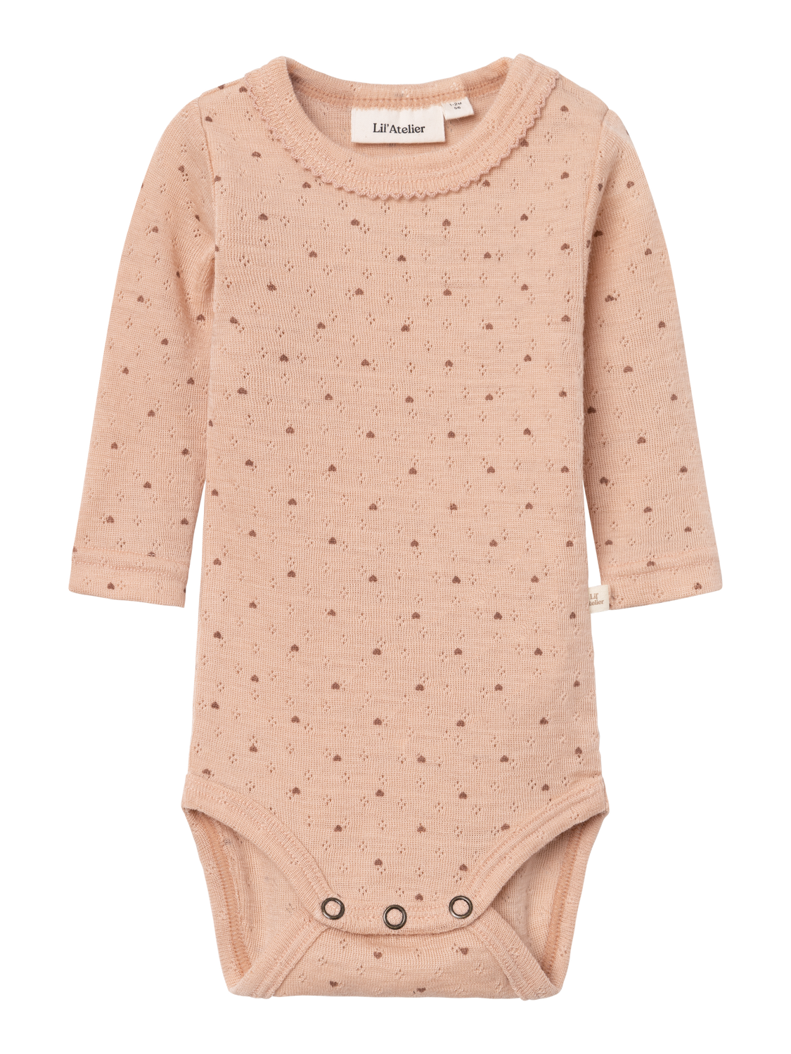 Lil Atelier Nava Wool Body - Rugby Tan - 56 cm Lil Atelier Nava Wool Body - Rugby Tan - 56 cm