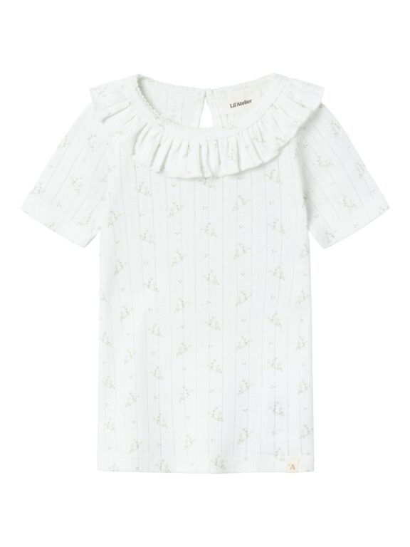 Lil Atelier Rachello Dia Slim Shirt - Coconut Milk - 92 cm Lil Atelier Rachello Dia Slim Shirt - Coconut Milk - 92 cm