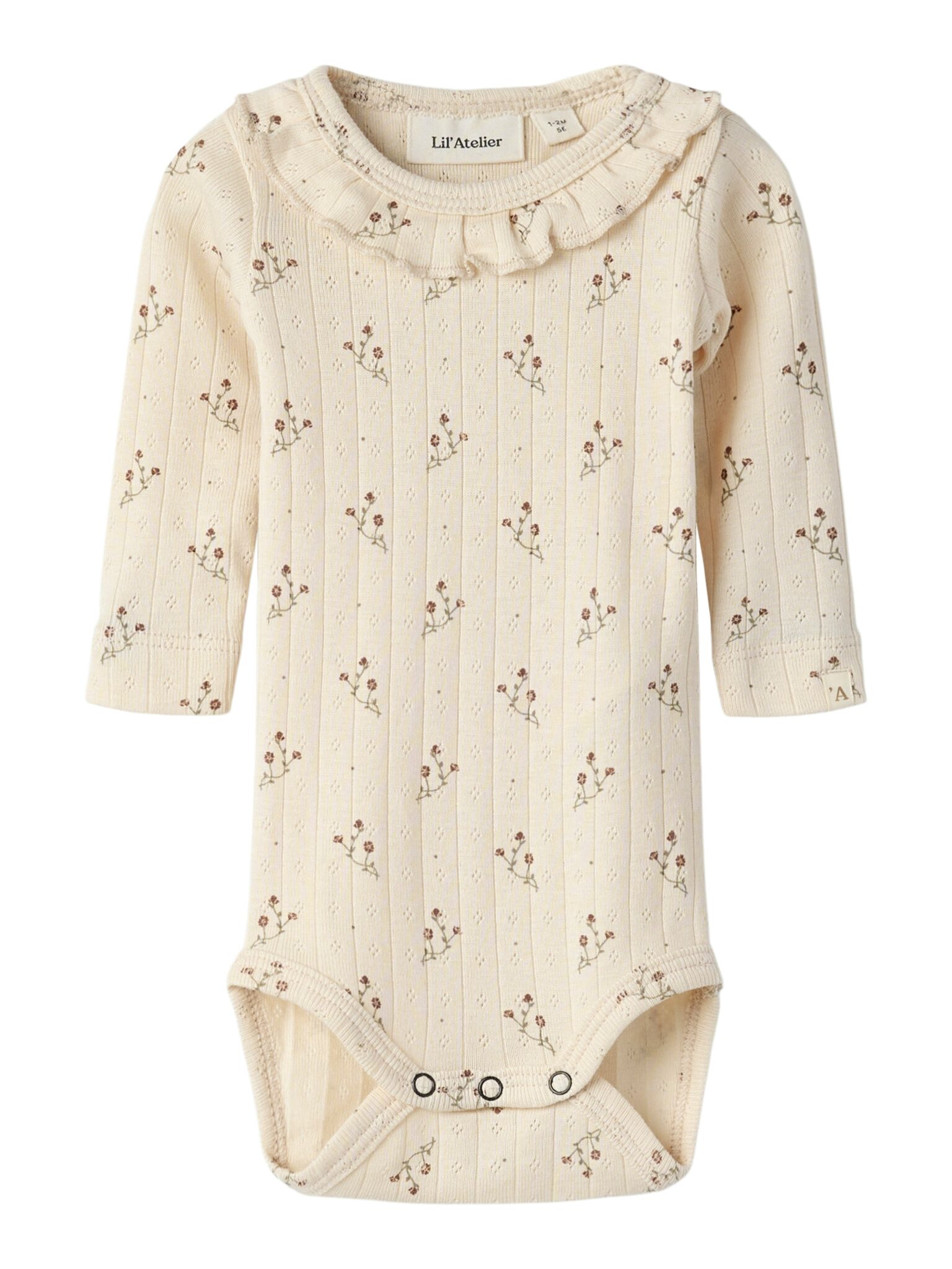 Lil Atelier Rachello Ria Slim Body - Novelle Peach/Flower - 56 cm