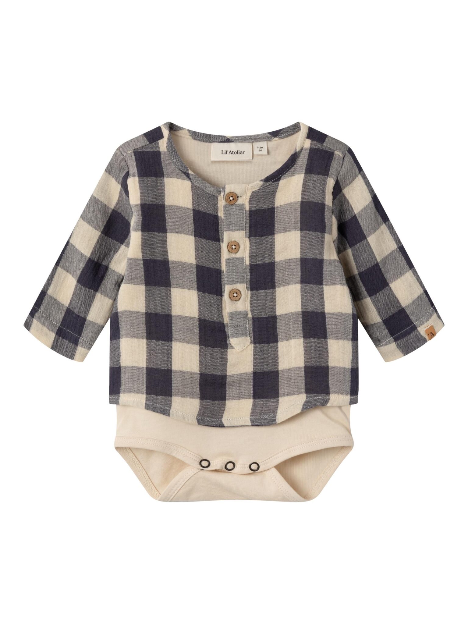 Lil Atelier Roso Shirt Body - Periscope - 56 cm Lil Atelier Roso Shirt Body - Periscope - 56 cm