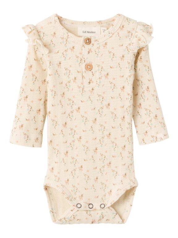 Lil Atelier Thida Slim Body - Fog - 56 cm