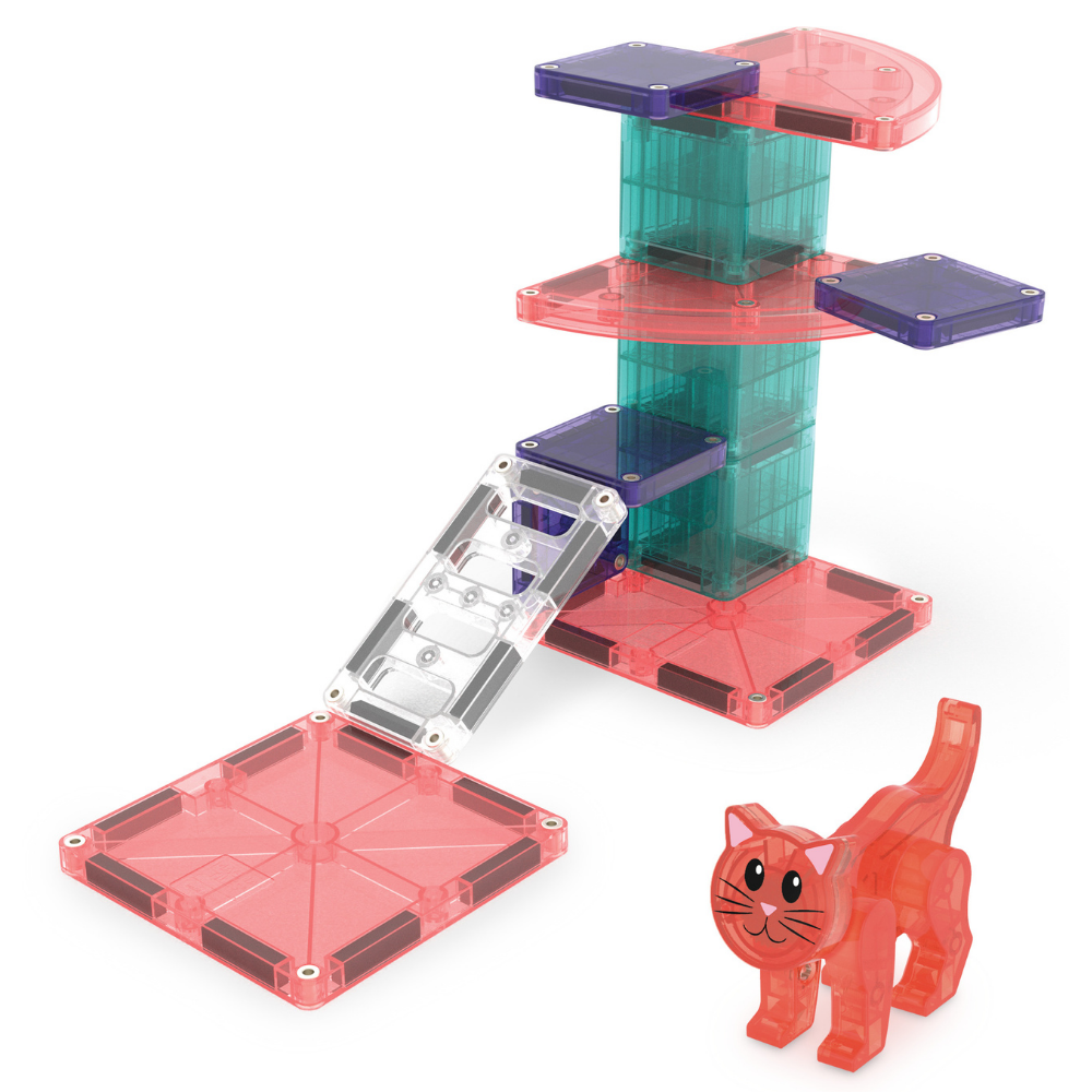 Magna-Tiles | Det lille kattekradsetræ, 13 stk