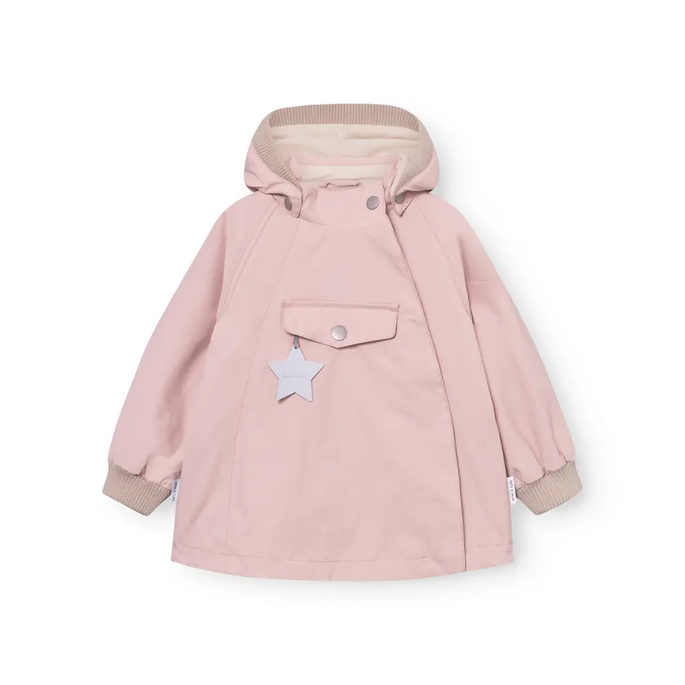 Matwai Fleeceforet Jakke - Rose smoke - 5 ÅR/110