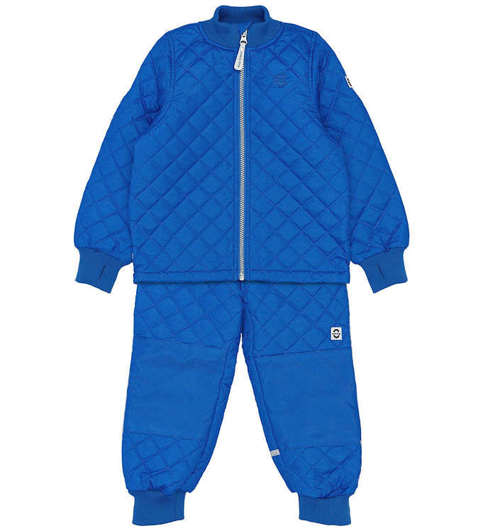 Mikk-Line Termotøj - Quiltet - Strong Blue