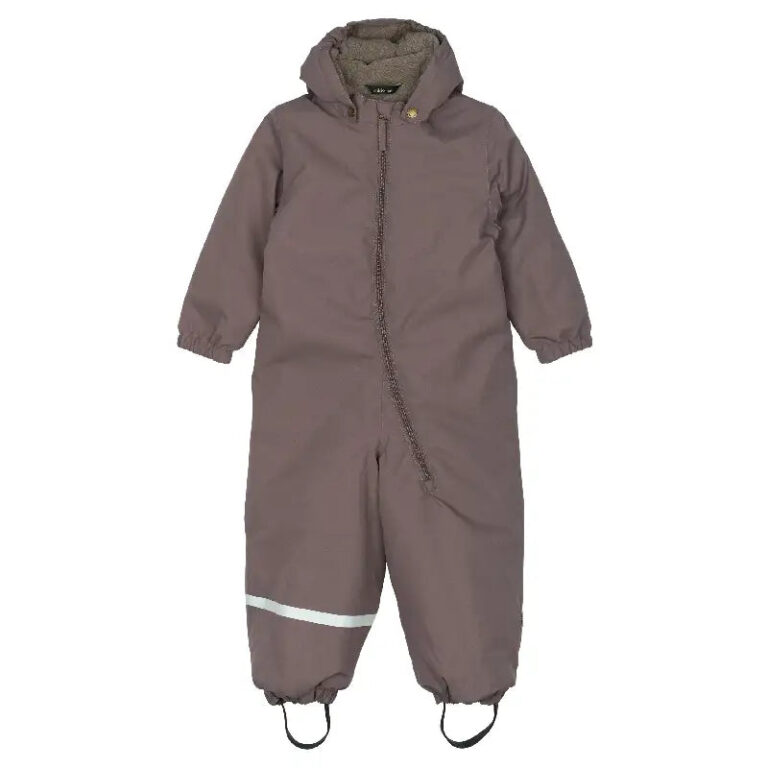 Mikk-line Flyverdragt Ensfarvet - Sparrow - Str. 80-116 - 86