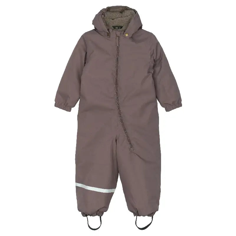 Mikk-line Flyverdragt Ensfarvet - Sparrow - Str. 80-116 - 86