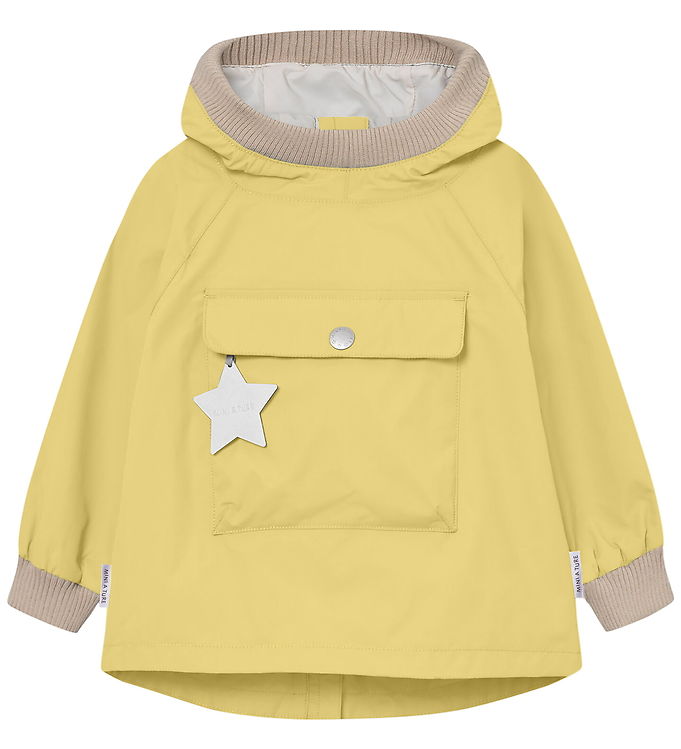 Mini A Ture Sommerjakke - MatBaby Vito Anorak - Dusky Citron Mini A Ture Sommerjakke - MatBaby Vito Anorak - Dusky Citron