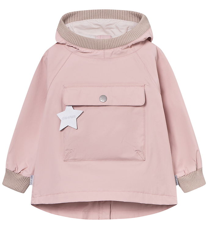 Mini A Ture Sommerjakke - MatBaby Vito Anorak - Rose Smoke Mini A Ture Sommerjakke - MatBaby Vito Anorak - Rose Smoke