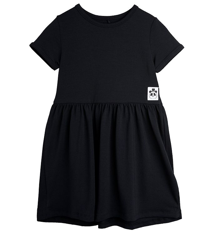 Mini Rodini Kjole - Sort Mini Rodini Kjole - Sort