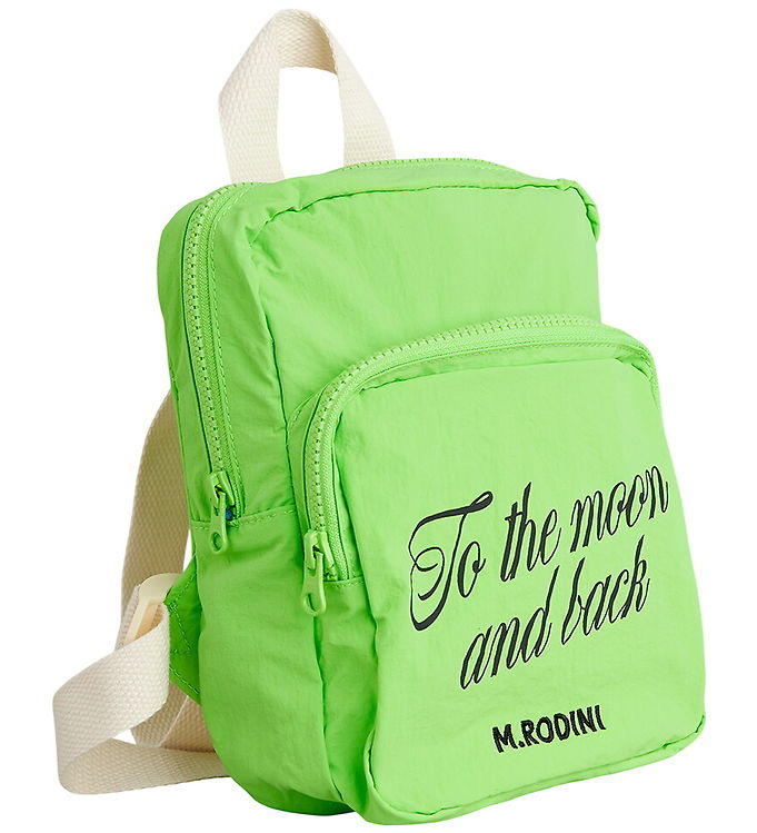Mini Rodini Rygsæk - Small - To The Moon - Grøn