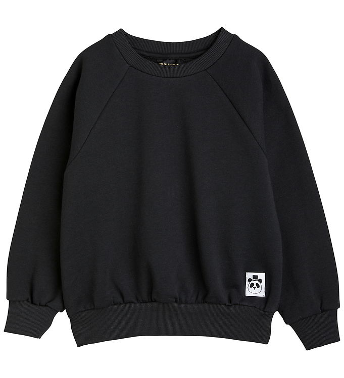 Mini Rodini Sweatshirt - Basic Solid - Sort Mini Rodini Sweatshirt - Basic Solid - Sort