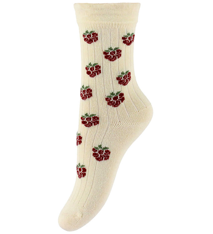 Minipop Strømper - Rib - Bambus - Blackberry