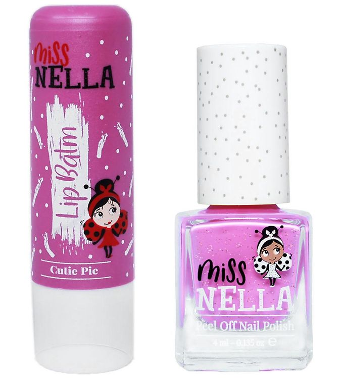 Miss Nella Læbepomade og Neglelak - Duo nr. 3