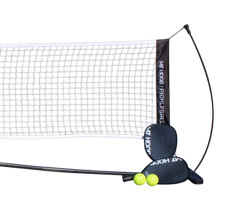 My Hood | Pickleball-sæt inkl. net - Sort