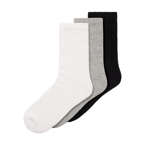 NAME IT 3-Pak Tennissokker Solid Bright White