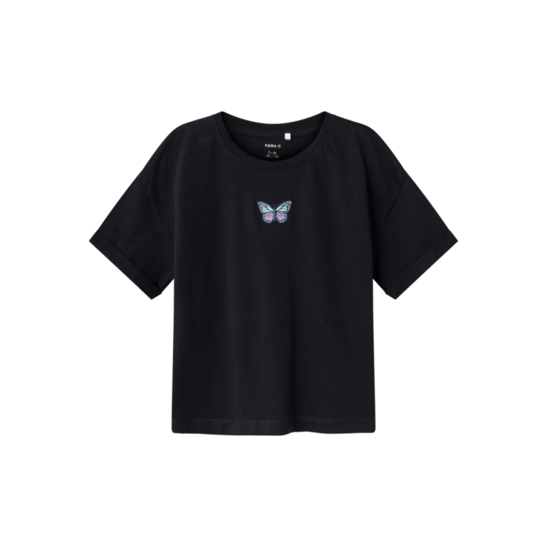 NAME IT Kort T-Shirt Kustine Black