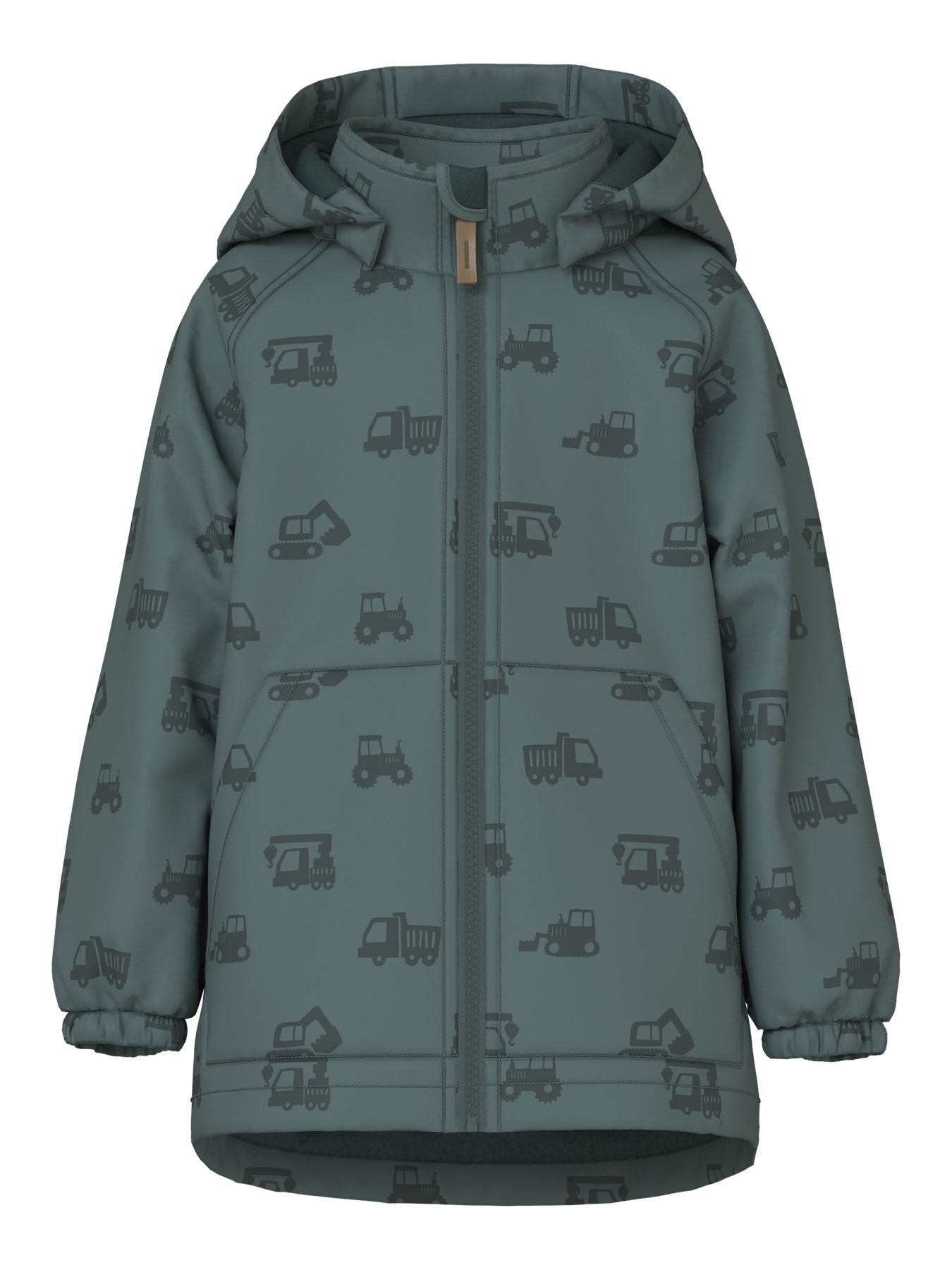 NAME IT Magisk Softshell Jakke Alfa08 Balsam Green