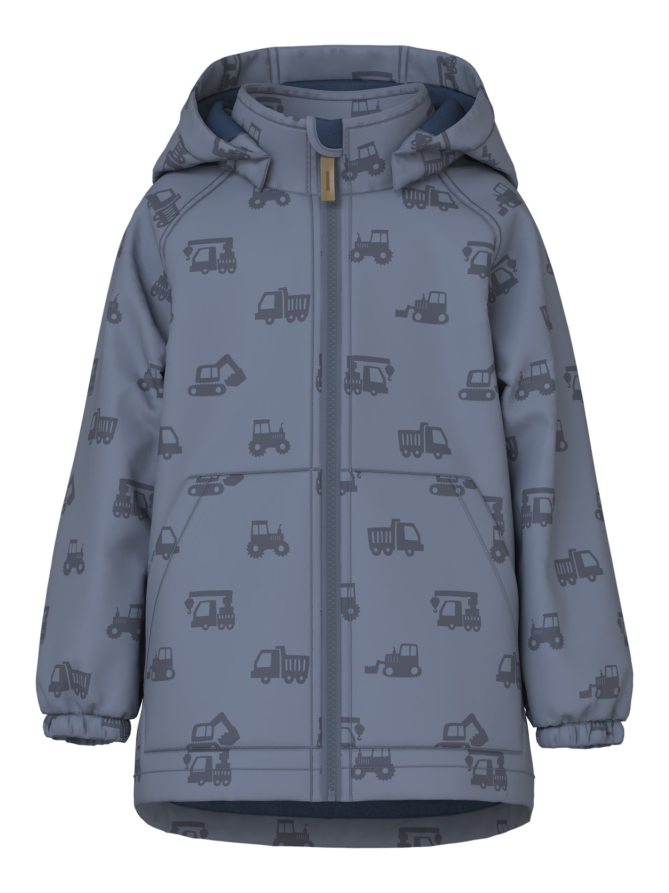 NAME IT Magisk Softshell Jakke Alfa08 Flint Stone NAME IT Magisk Softshell Jakke Alfa08 Flint Stone