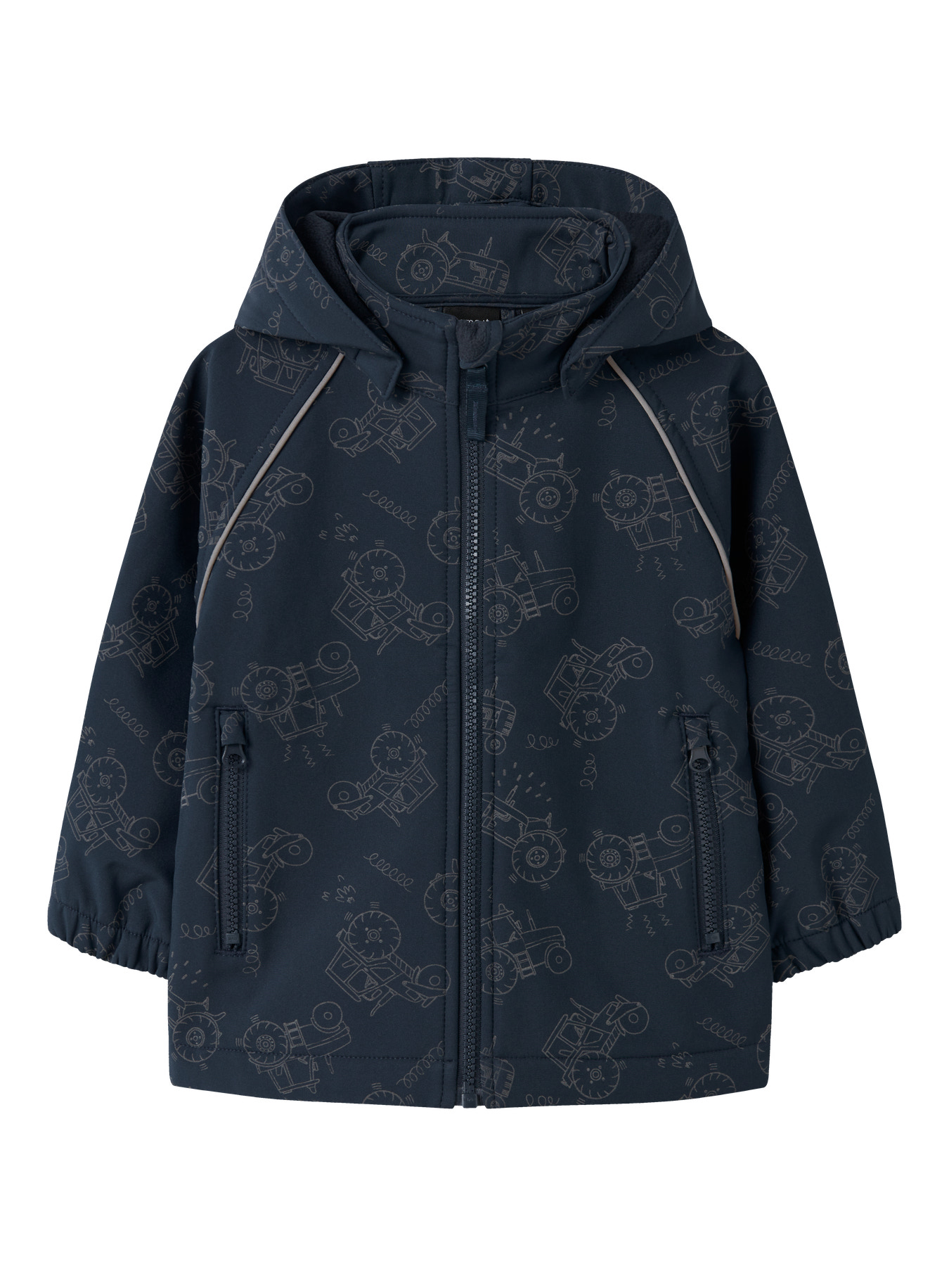 NAME IT Softshell Jakke Alfa08 Dark Sapphire NAME IT Softshell Jakke Alfa08 Dark Sapphire