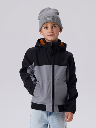 NAME IT Softshell Jakke Alfa08 Mockingbird NAME IT Softshell Jakke Alfa08 Mockingbird