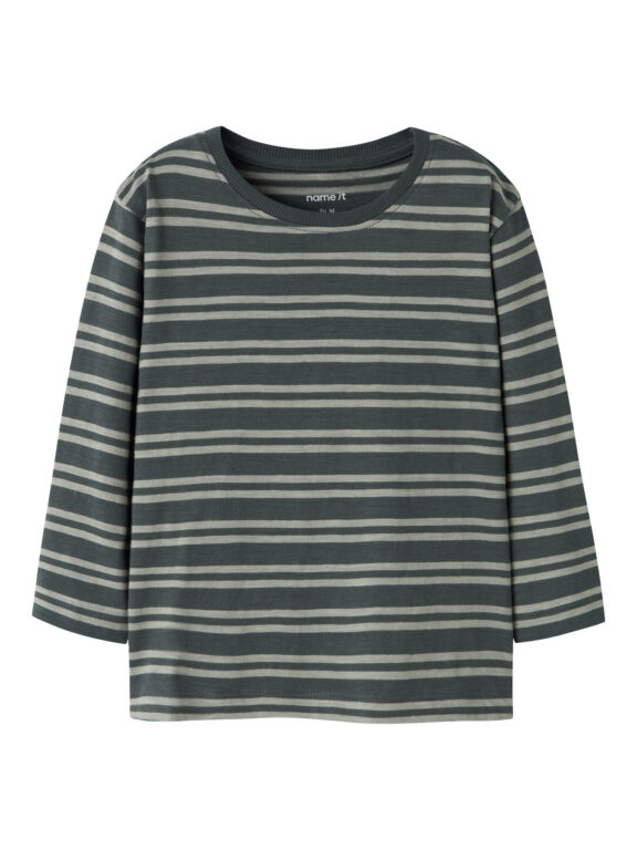 NAME IT Stribet Bluse Urban Chic Shadow