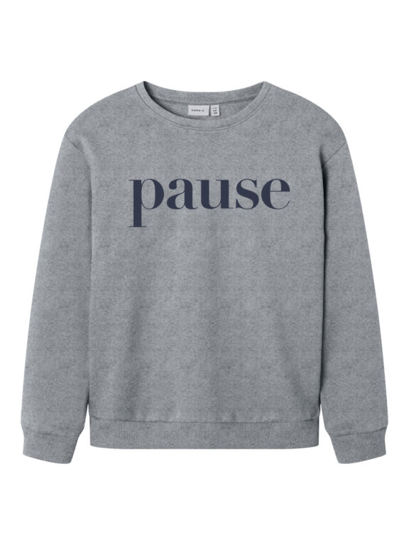 NAME IT Sweatshirt Nello Grey Melange