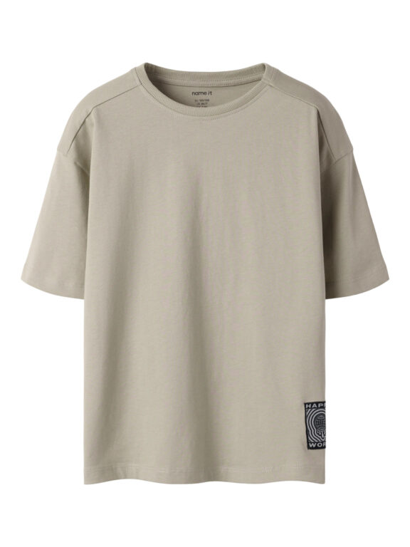 NAME IT T-shirt Frank Aluminium