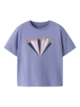 NAME IT T-shirt Katinka Purple Impression