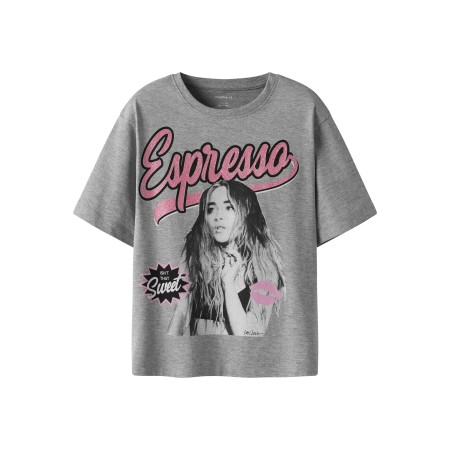 NAME IT T-shirt Odassa Icons Grey Melange