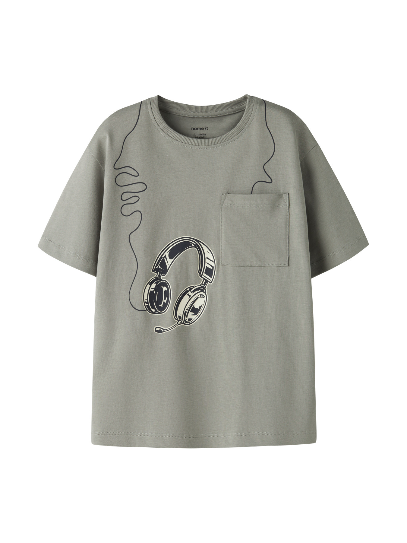 NAME IT T-shirt Vilian Shadow Headset