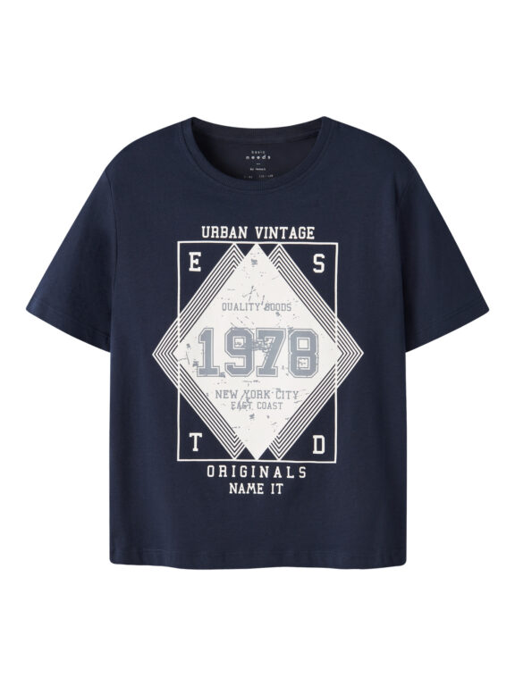 NAME IT T-shirt Vilogo Navy Blazer