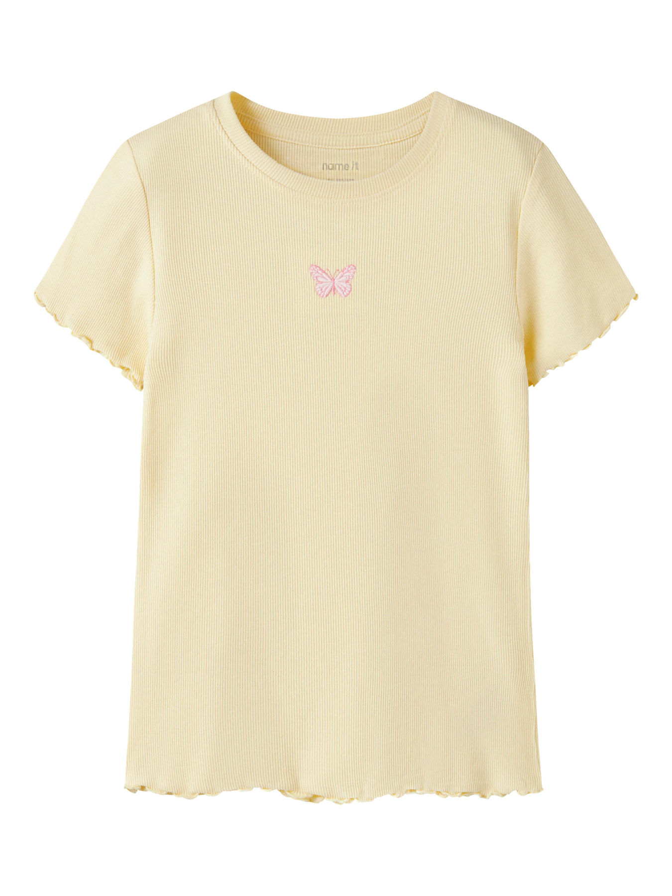 NAME IT T-shirt Vivemma Double Cream Butterfly