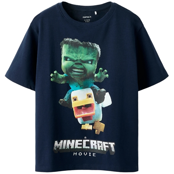 Name It T-shirt - Minecraft NKMNIF - Navy Blazer