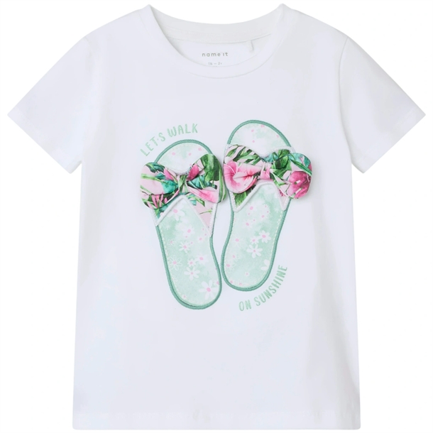 Name It T-shirt - NmfFiwi - Bright White