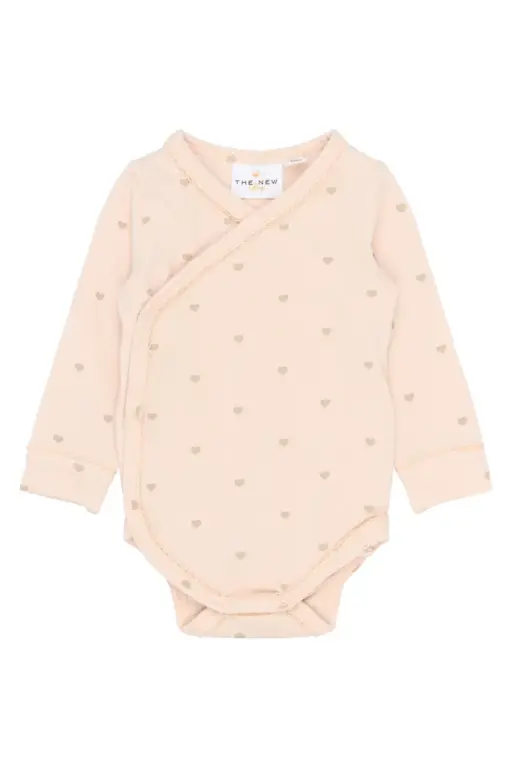 Nova Langærmet Body - Silver Peony - 50