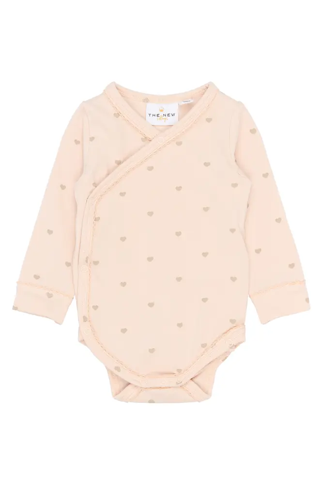Nova Langærmet Body - Silver Peony - 50